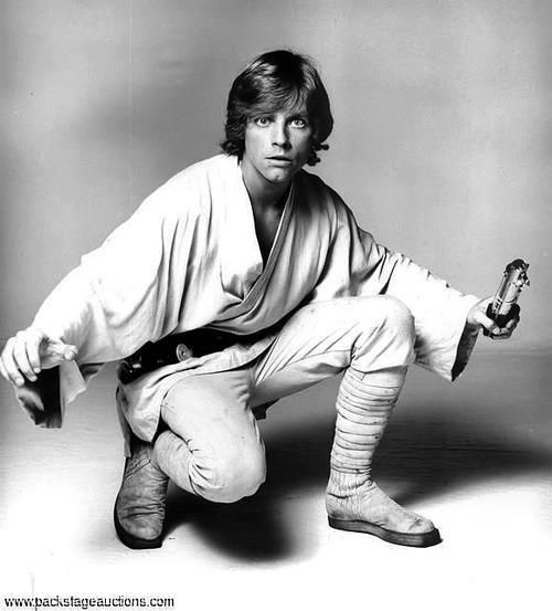 a picture of Luke Skywalker