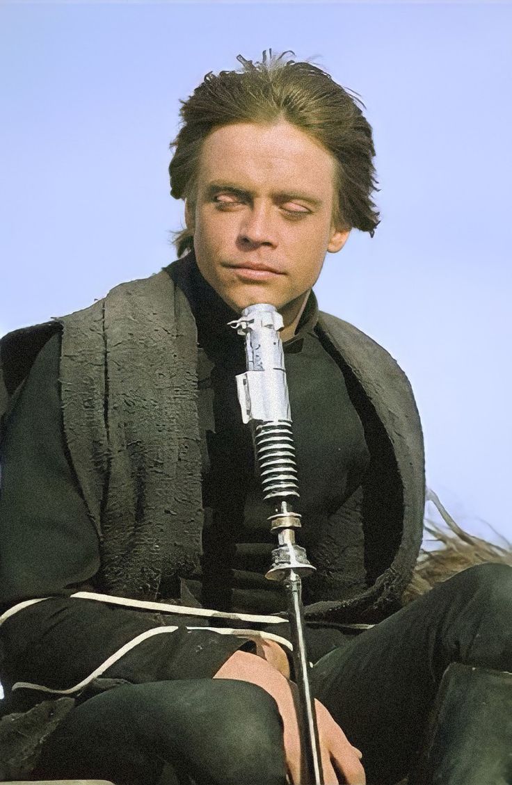 a picture of Luke Skywalker