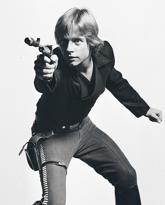 a picture of Luke Skywalker