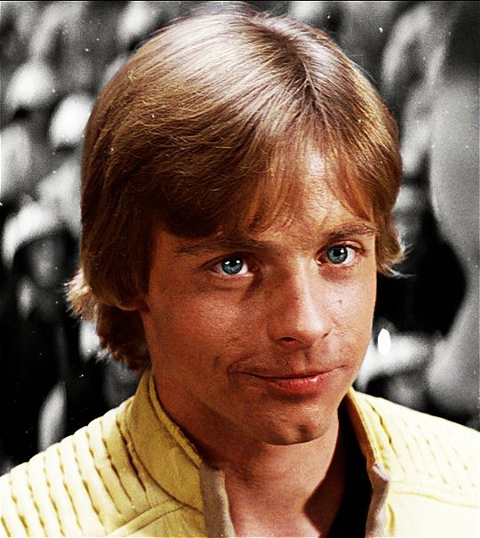 a picture of Luke Skywalker