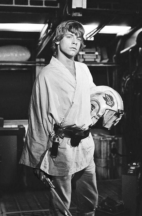 a picture of Luke Skywalker