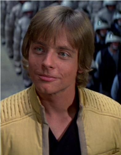 a picture of Luke Skywalker