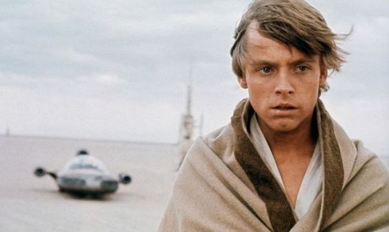 a picture of Luke Skywalker