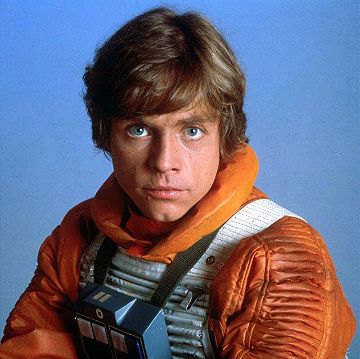 a picture of Luke Skywalker