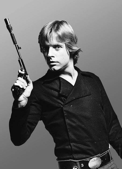 a picture of Luke Skywalker