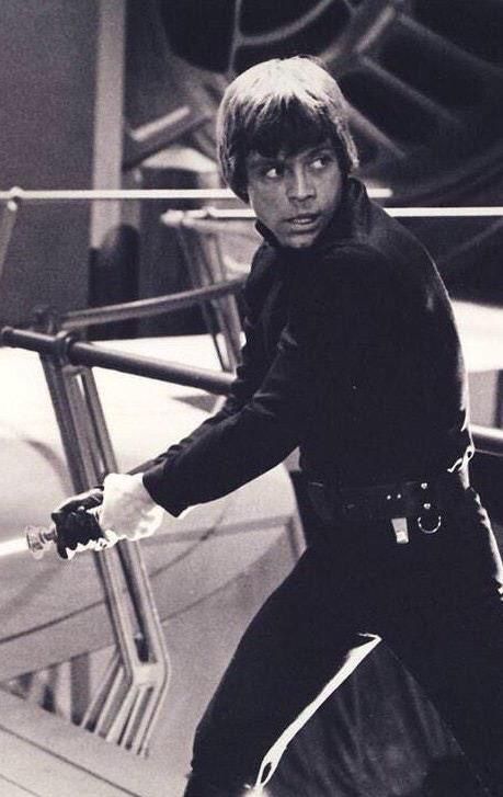 a picture of Luke Skywalker