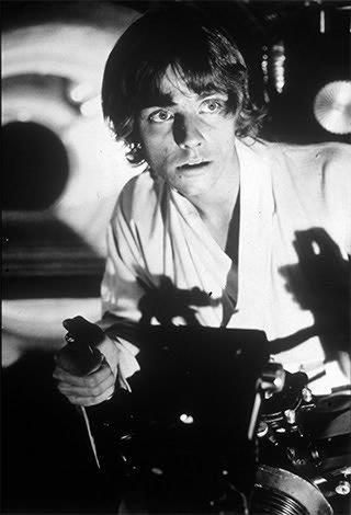 a picture of Luke Skywalker