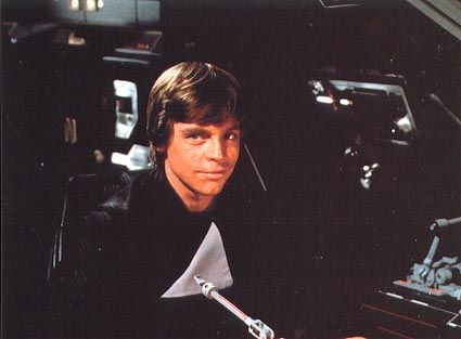 a picture of Luke Skywalker