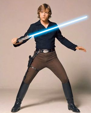 a picture of Luke Skywalker