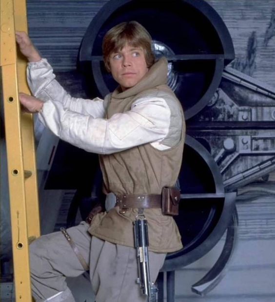 a picture of Luke Skywalker