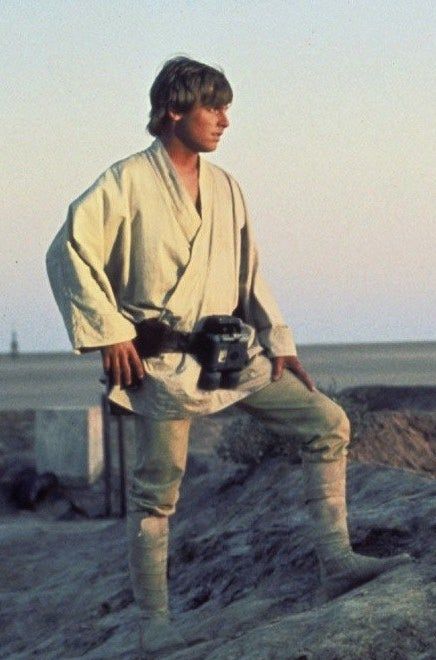 a picture of Luke Skywalker