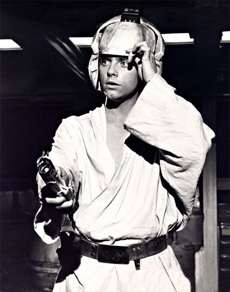 a picture of Luke Skywalker